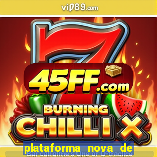plataforma nova de jogos online